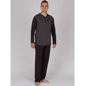 Pánské dlouhé pyžamo P DIEGO 914 - P DIEGO 914 XL