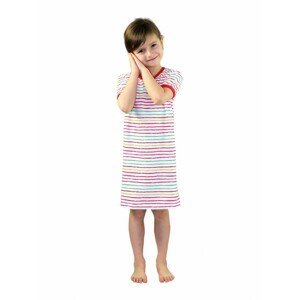 Dívčí noční košile P1415 proužky - Dívčí noční košile P1415 proužky 050 110