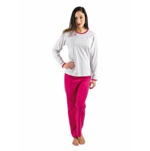 Dámské pyžamo P1406 sedmikráska růžové - P1406 365 XXL