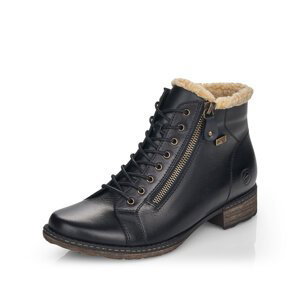 REMONTE, D4372-01 - dámská černá kotníková obuv D4372-01 37