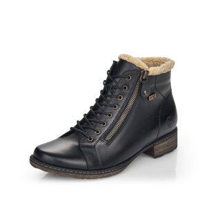 REMONTE, D4372-01 - dámská černá kotníková obuv D4372-01 39
