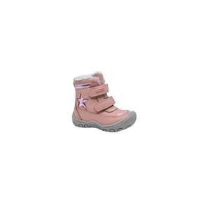 PROTETIKA, PULA pink - dívčí zimní obuv PULA pink 21