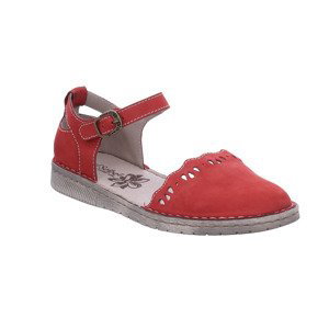 JOSEF SEIBEL, 71836 904 470 dámské červené sandály, vycházková obuv 71836 904 470 37
