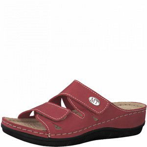 MARCO TOZZI, 2-27512-26 500 - dámské červené pantofle 2-27512-26 500 41