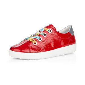 REMONTE, D1400-33 dámské červené tenisky, vycházková obuv D1400-33 38