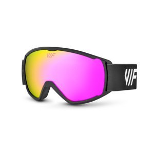 Lyžařské brýle pro děti VIF Kids Black x Pink