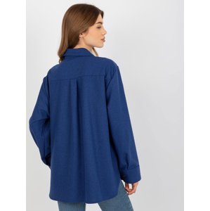 Košile LK-KS-509164.11 LAKERTA Barva: Modrá - tmavě, Velikost: L/XL