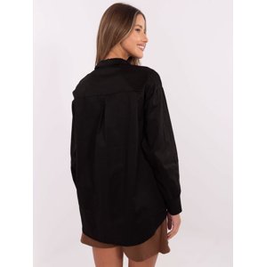 Košile DHJ-KS-9213.86 ITALY MODA Barva: Černá, Velikost: UNI