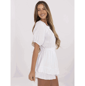 ITALY MODA Komplet  košile a šortky -MI-KO-A5021.66 Barva: Bílá, Velikost: UNI