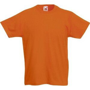 Dětské tričko Valueweight T 100% bavlna Fruit of the Loom Barva: Oranžová, Velikost: 128 F140K