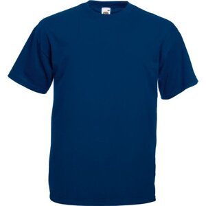 Fruit of the Loom Základní pánské bavlněné tričko Valueweight T střední gramáž, 165 g/m Barva: modrá námořní, Velikost: XXL F140