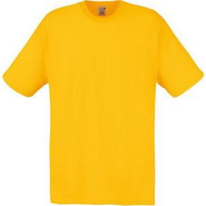 Fruit of the Loom Pánské spodní tričko Original Full-Cut T, 145 g/m Barva: Žlutá slunečnicová, Velikost: L F110