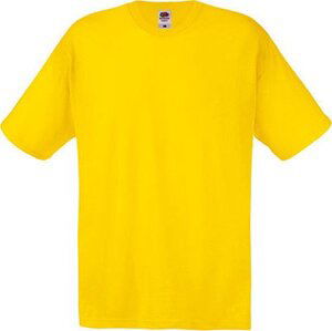 Fruit of the Loom Pánské spodní tričko Original Full-Cut T, 145 g/m Barva: Žlutá, Velikost: XL F110