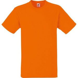 Fruit of the Loom Pracovní tričko Heavy T z hrubší tkaniny, 195 g/m Barva: Oranžová, Velikost: S F182