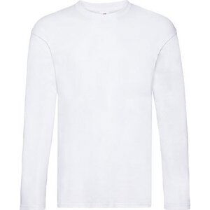 Lehké pánské spodní tričko pod košili s dlouhým rukávem Fruit of the Loom Barva: Bílá, Velikost: L F243