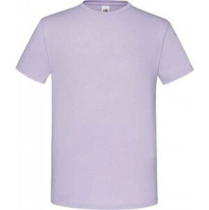 Fruit of the Loom Lehké pánské rovné bavlněné tričko Iconic 150 g/m Barva: Soft Lavender, Velikost: XXL F130