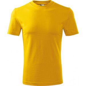 MALFINI® Pánské bezešvé bavlněné Heavy triko Malfini 200 g/m Barva: Žlutá, Velikost: XL
