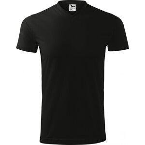 MALFINI® Pánské teplé bavlněné tričko do véčka Malfini 200 g/m Barva: Černá, Velikost: M
