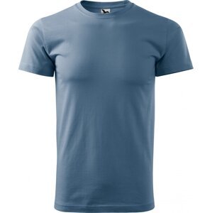 MALFINI® Základní pánské bezešvé bavlněné triko Malfini Barva: modrá denim, Velikost: 4XL