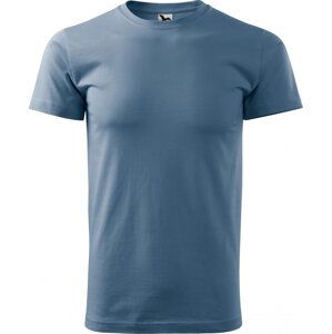 MALFINI® Základní pánské bezešvé bavlněné triko Malfini Barva: modrá denim, Velikost: S