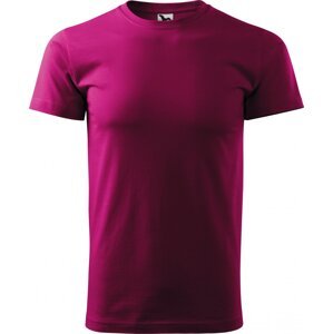 MALFINI® Základní pánské bezešvé bavlněné triko Malfini Barva: Růžová fuchsiová, Velikost: 4XL
