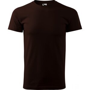 MALFINI® Základní pánské bezešvé bavlněné triko Malfini Barva: kávová, Velikost: M