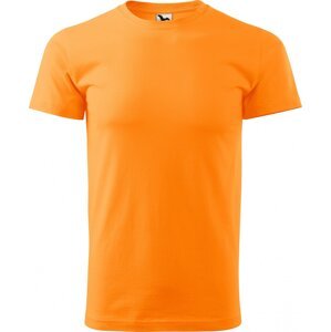 MALFINI® Základní pánské bezešvé bavlněné triko Malfini Barva: mandarin, Velikost: S