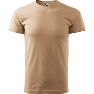 MALFINI® Základní pánské bezešvé bavlněné triko Malfini Barva: Písková, Velikost: M