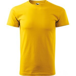 MALFINI® Základní pánské bezešvé bavlněné triko Malfini Barva: Žlutá, Velikost: 4XL