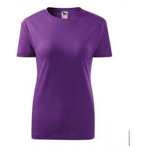 MALFINI® Základní bavlněné dámské tričko Malfini 145 g/m Barva: Fialová, Velikost: XXL