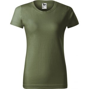 MALFINI® Základní bavlněné dámské tričko Malfini Barva: zelená khaki, Velikost: XXL
