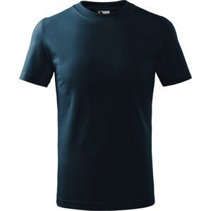 MALFINI® Základní dětské bavlněné tričko Malfini Barva: modrá námořní, Velikost: 122 cm/6 let
