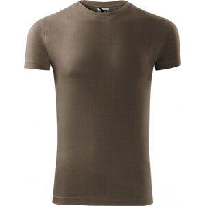 MALFINI® Přiléhavé pánské bavlněné tričko Viper se silikonovou úpravou 180 g/m Barva: vojenská, Velikost: XXL