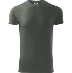 MALFINI® Přiléhavé pánské bavlněné tričko Viper se silikonovou úpravou 180 g/m Barva: tmavá břidlice, Velikost: XXL