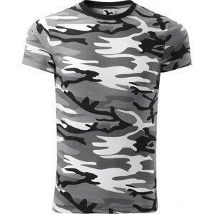 MALFINI® Kamuflážové tričko Malfini ve třech variantách Barva: šedá kamufláž, Velikost: XXL