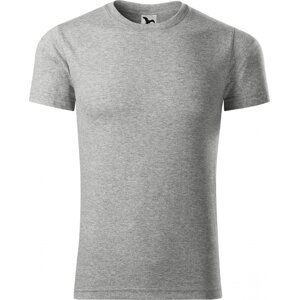 MALFINI® Unisex bavlněné tričko Malfini Element Barva: Šedý melír tmavý, Velikost: L