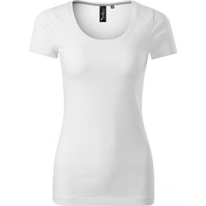 MALFINI Premium® Dámské vypasované tričko Action s elastanem Barva: Bílá, Velikost: S