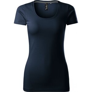 MALFINI Premium® Dámské vypasované tričko Action s elastanem Barva: modrošedá, Velikost: XXL
