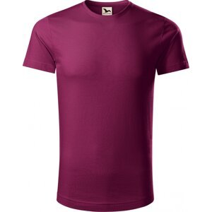 MALFINI® Pánské rovné tričko Malfini z organické bavlny 160 g/m Barva: Růžová fuchsiová, Velikost: XXL