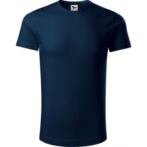 MALFINI® Pánské rovné tričko Malfini z organické bavlny 160 g/m Barva: modrá námořní, Velikost: XL