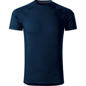 MALFINI® Rychleschnoucí funkční tričko Destiny s příměsí elastanu Barva: modrá námořní, Velikost: M