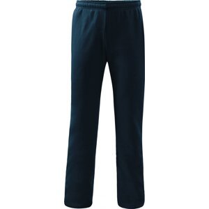 MALFINI® Rovné tepláky Comfort s bočníma kapsama 65 % bavlny 300 g/m Barva: modrá námořní, Velikost: 146 cm/10 let