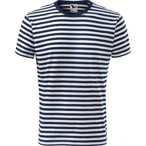 MALFINI® Pánské námořnické tričko Malfini s proužky ze 100% bavlny Barva: modrá námořní, Velikost: 3XL