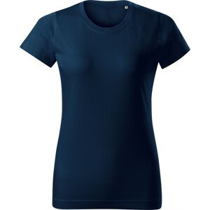 MALFINI® Základní bavlněné dámské tričko Malfini bez štítku výrobce Barva: modrá námořní, Velikost: XL