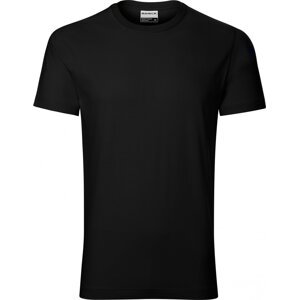 RIMECK® Pánské pracovní bavlněné tričko Rimeck předsrážené Barva: Černá, Velikost: L