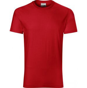 RIMECK® Pánské pracovní bavlněné tričko Rimeck předsrážené Barva: Červená, Velikost: 3XL