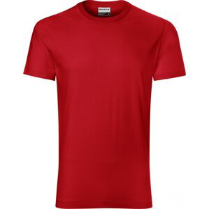 RIMECK® Pánské pracovní bavlněné tričko Rimeck předsrážené Barva: Červená, Velikost: L