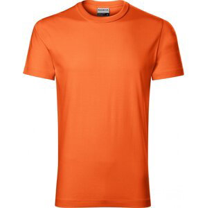RIMECK® Pánské pracovní bavlněné tričko Rimeck předsrážené Barva: Oranžová, Velikost: XXL