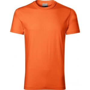 RIMECK® Pánské pracovní bavlněné tričko Rimeck předsrážené Barva: Oranžová, Velikost: XL
