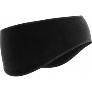 Beechfield Sportovní unisex softshell čelenka s elastanem Barva: Černá